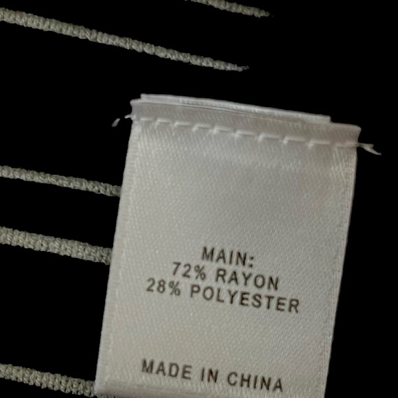 NWT St John 2 Pc Zipper Jacket and Sleeveless Top Blk & White Rayon Sz S - Picture 12 of 15